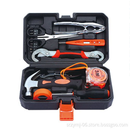Home Emergency Tool Kit: Walnut Clips & Universal Wrench Multi-Tool Included
